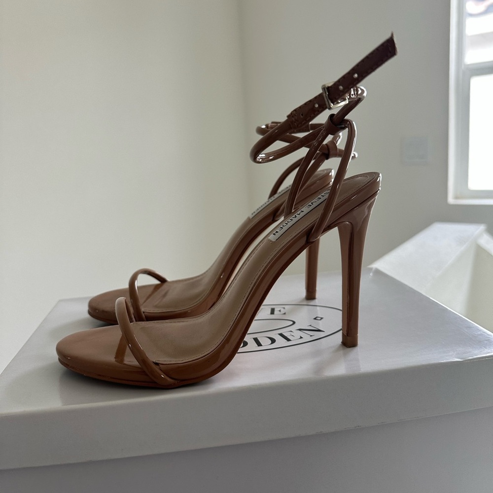 Steve Madden FATE Nude Heels 6.5